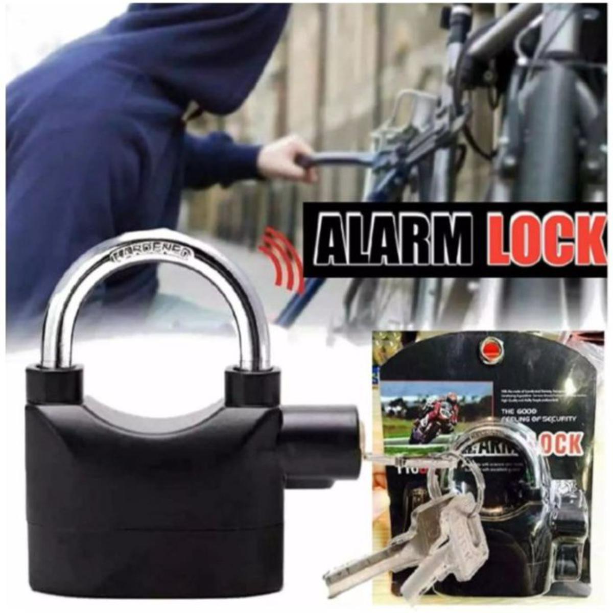 WATERPROOF SIREN ALARM LOCK BIKE HYDROLIC LOCK