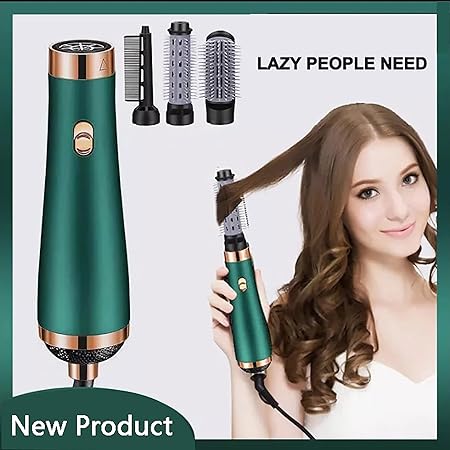 3 IN 1 HAIR DRYER STRAIGHTNER CURLER COMB