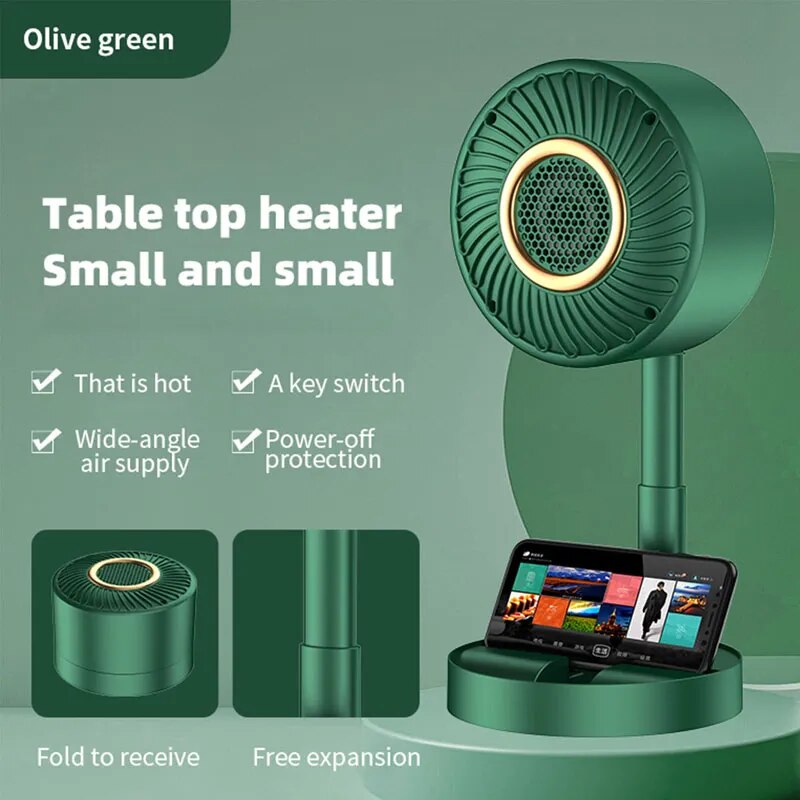 FOLDABLE MINI PORTABLE ROOM HEATER FOR WINTER